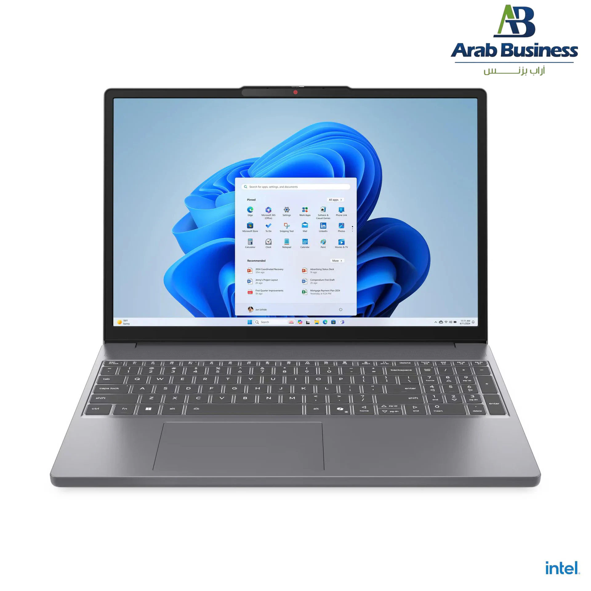 Lenovo Ideapad Slim 3 15IRH11 Core Ultra 7 355 RAM 16GB DDR5-5600  512GB SSD M.2 NVMe Integrated Intel Graphics DOS  83UR00BNED