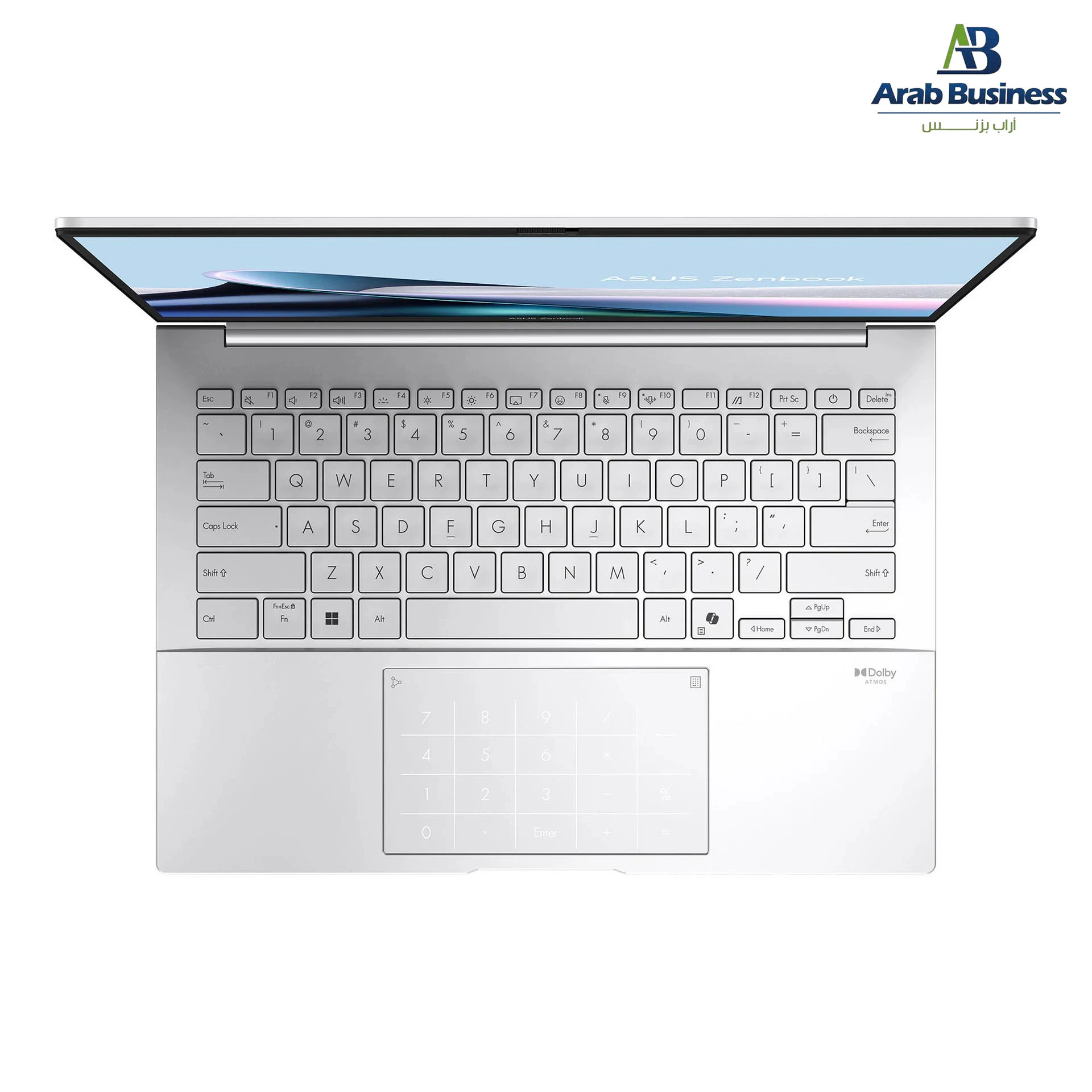 ASUS Zenbook 14 OLED UX3405CA-SU157W Core Ultra 7 255H / 16GB RAM / 512GB SSD / Intel Arc / 14" 3K 120Hz Touch / Windows 11 – Foggy Silver