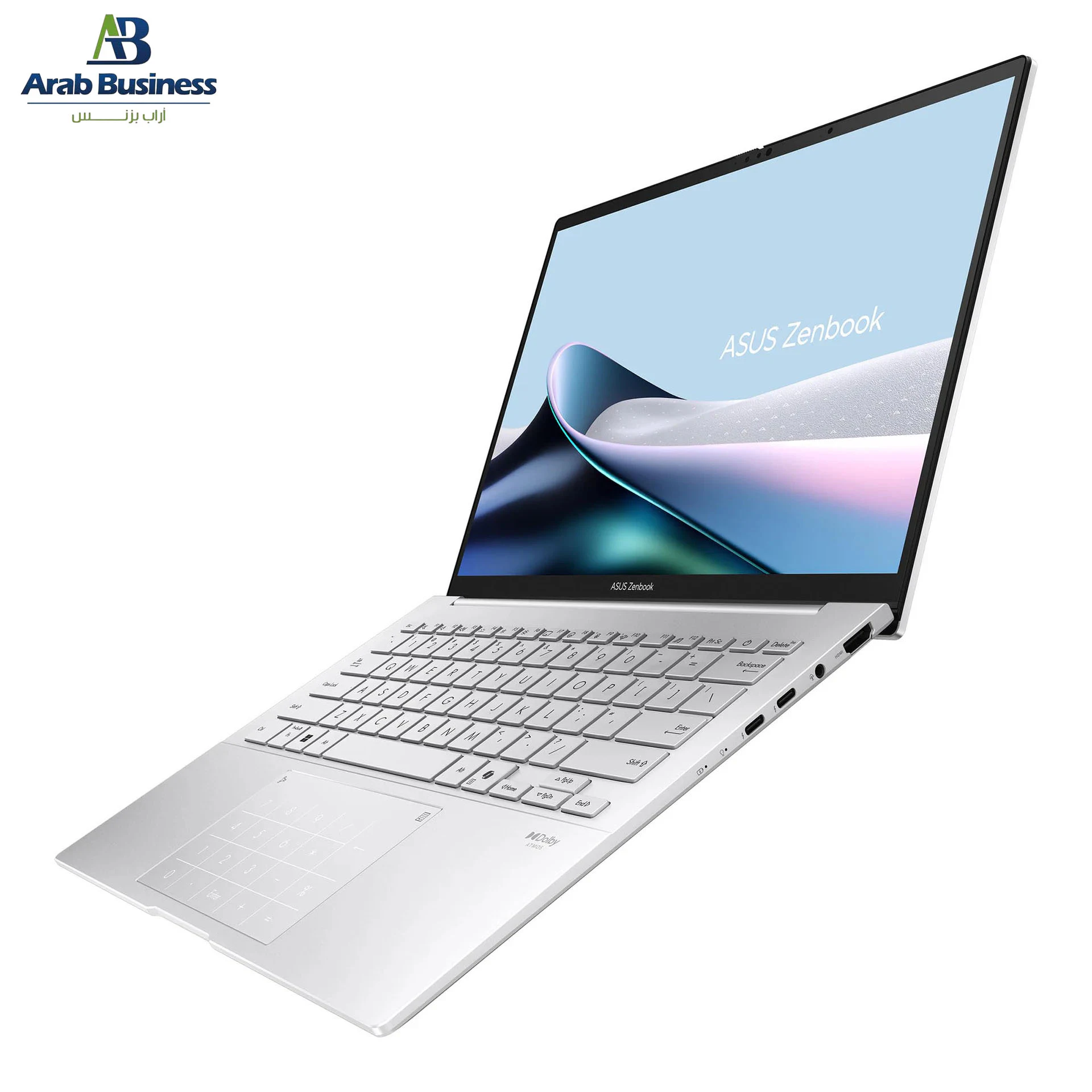ASUS Zenbook 14 UX3405CA-SU159W, Intel Core Ultra 9 285H, 16GB RAM 512GB SSD, 14" 3K OLED Touch, Intel Graphics Win11, Silver
