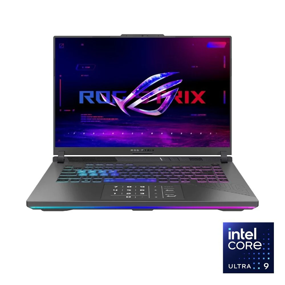 ASUS ROG Strix G16 G615LW-TS132W Laptop - Intel® Core™ Ultra 9-290HX - 32GB - 1TB SSD - NVIDIA® GeForce RTX™ 5080 16GB - 16" FHD+ 300Hz - Win11 - Eclipse Gray