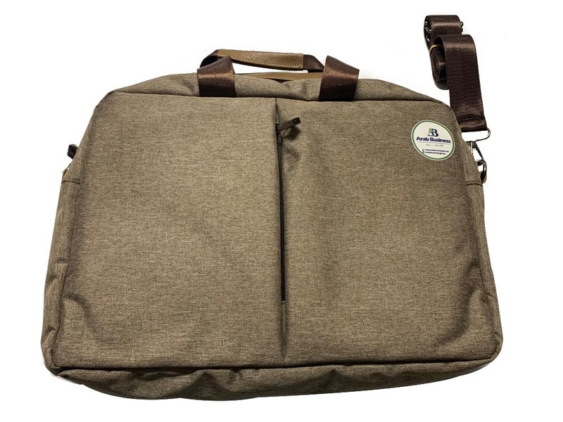 Laptop bag business color peanut