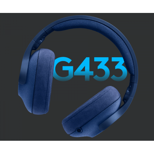Headphone LOGITECH GAMING HEADSET G 433 7.1 SURROUND 3.5 MM EMEA TRIBLE