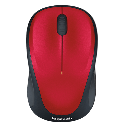 LOGITECH WIRELESS MOUSE RED M235