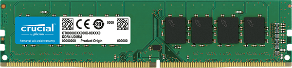 RAM 8G DDRAM4 NB CRUCIAL 2400 UDIMM