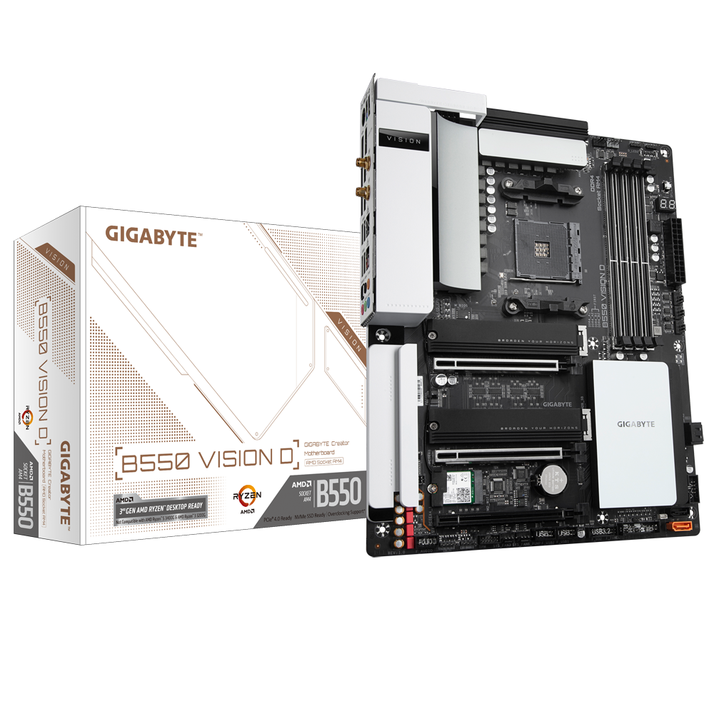 GIGABYTE B550 VISION D  (rev. 1.0)