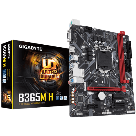 Gigabyte MB B365M-H motherboard Ultra Durable