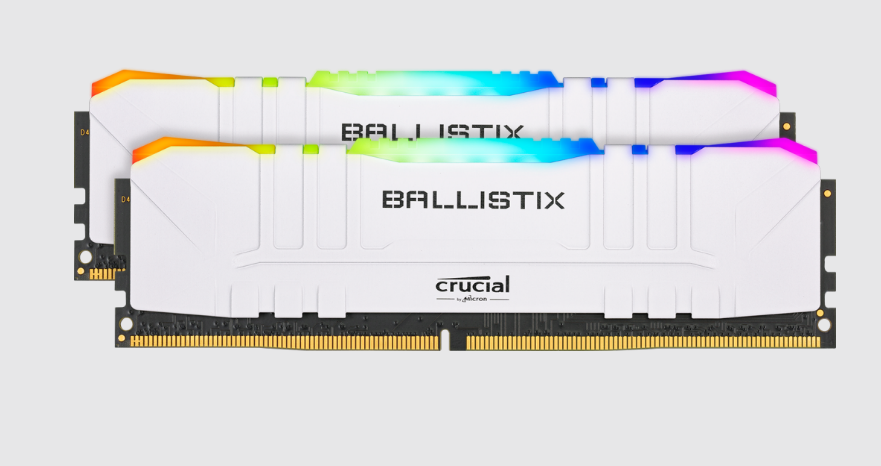 Crucial Ram RGB Ballstix (32GB, 2X16GB, 3200 MHz, Black, New)