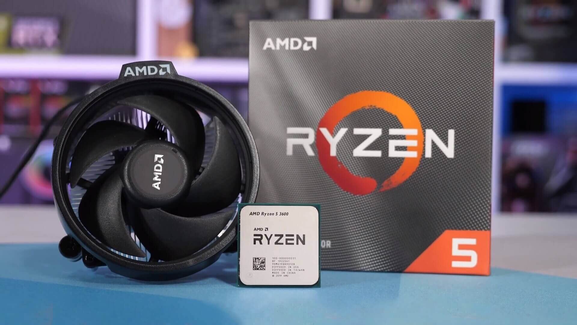 CPU AMD RAYZEN5 3600G WITH WRATH STEALTH