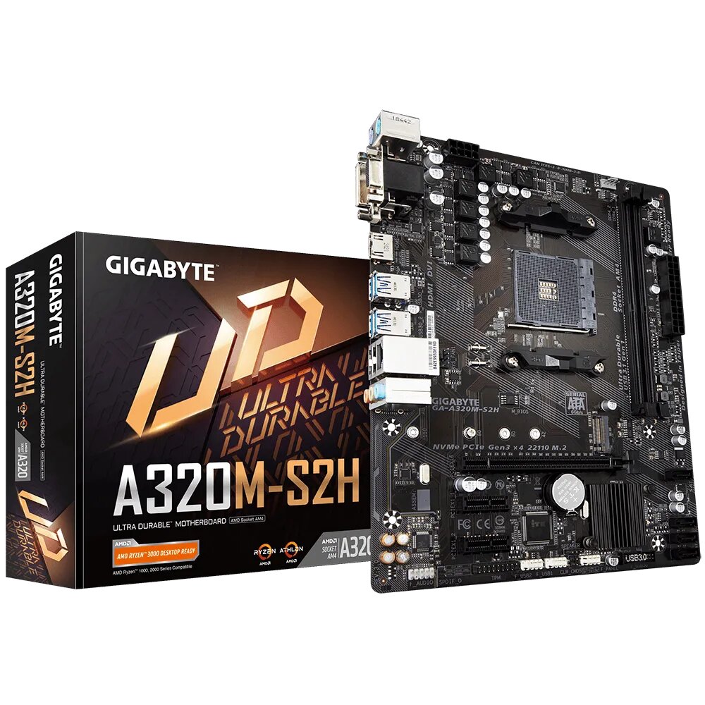 Gigabyte MB A 320 M-S2H AMD