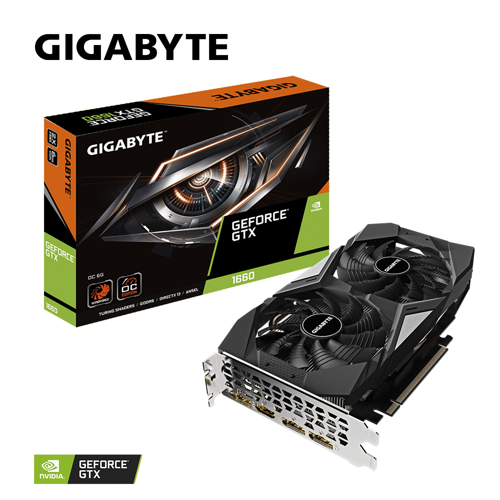 GIGABYTE GEFORCE GTX 1660 OC 6G