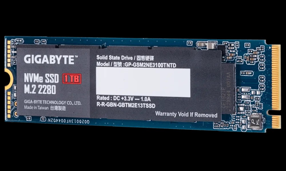 GIGABYTE SSD NVME M2 2280 1T GB  M2