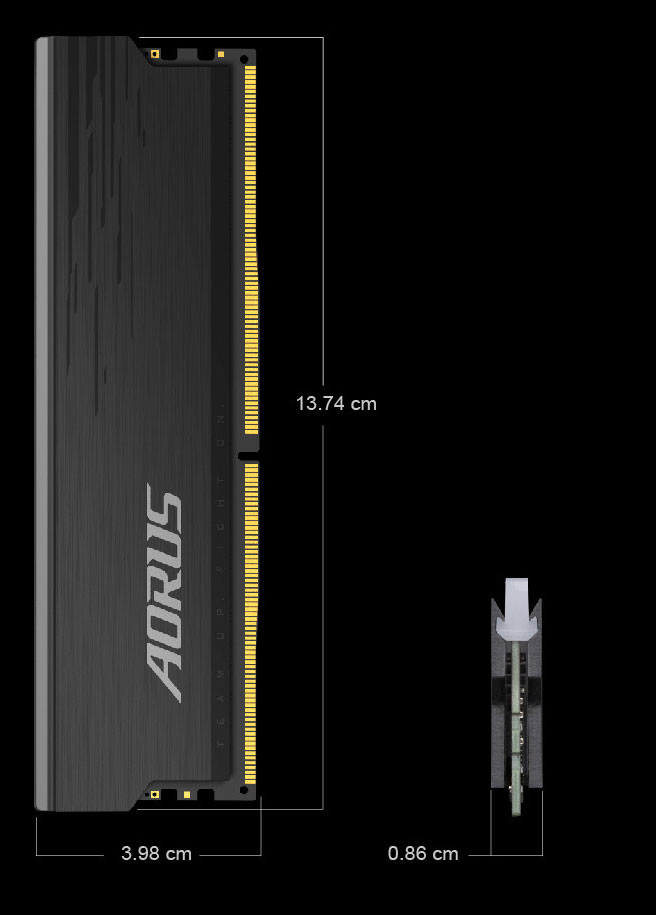 RAM GIGABYTE RGB Memory DDR4 16GB (2x8GB) 3333MHz