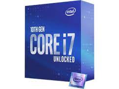 CPU INTEL Core I7 10700 K