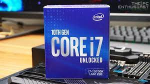 CPU INTEL Core I7 10700 K