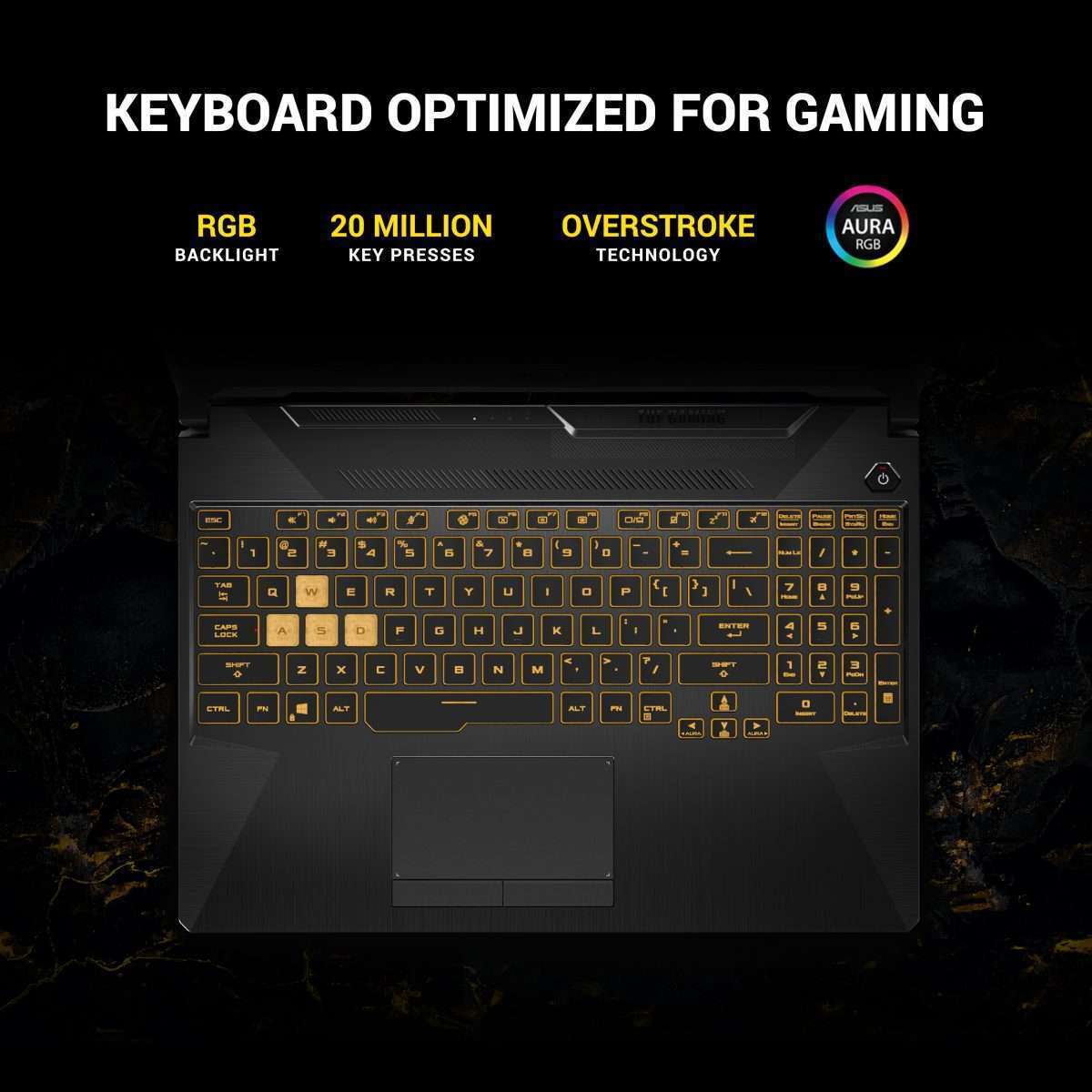 Asus TUF DASH 15 FX516PC-HN558T Gaming Laptop 15.6 Inch FHD 144Hz Intel Core i5 11300H  8GB DDR4, 512GB PCIe SSD, RTX3050 GDDR6 4GB Win 10 Eclipse Gray