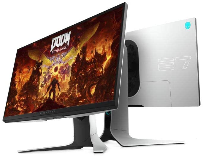 Alienware 240Hz Gaming Monitor 27 Inch Monitor with FHD (Full HD 1920 x 1080) Display, IPS Technology, 1ms Response Time, Lunar Light - AW2720HF