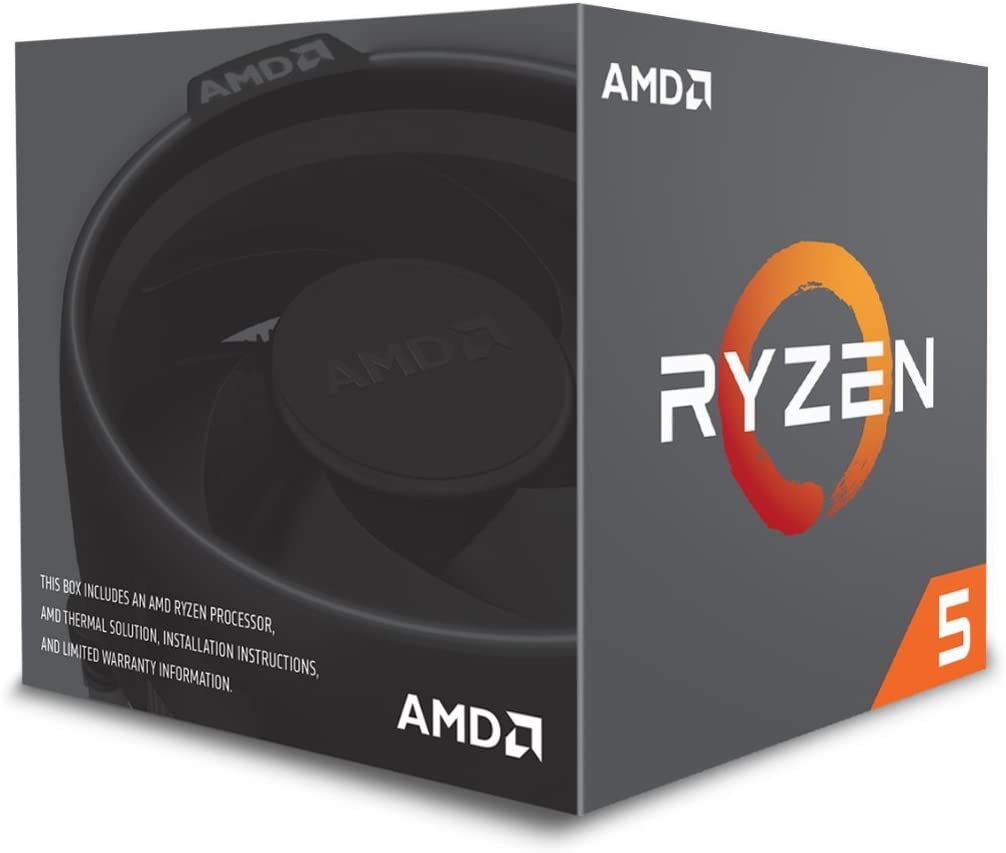 AMD Ryzen 5 2600X Processor with Wraith Spire Cooler - YD260XBCAFBOX