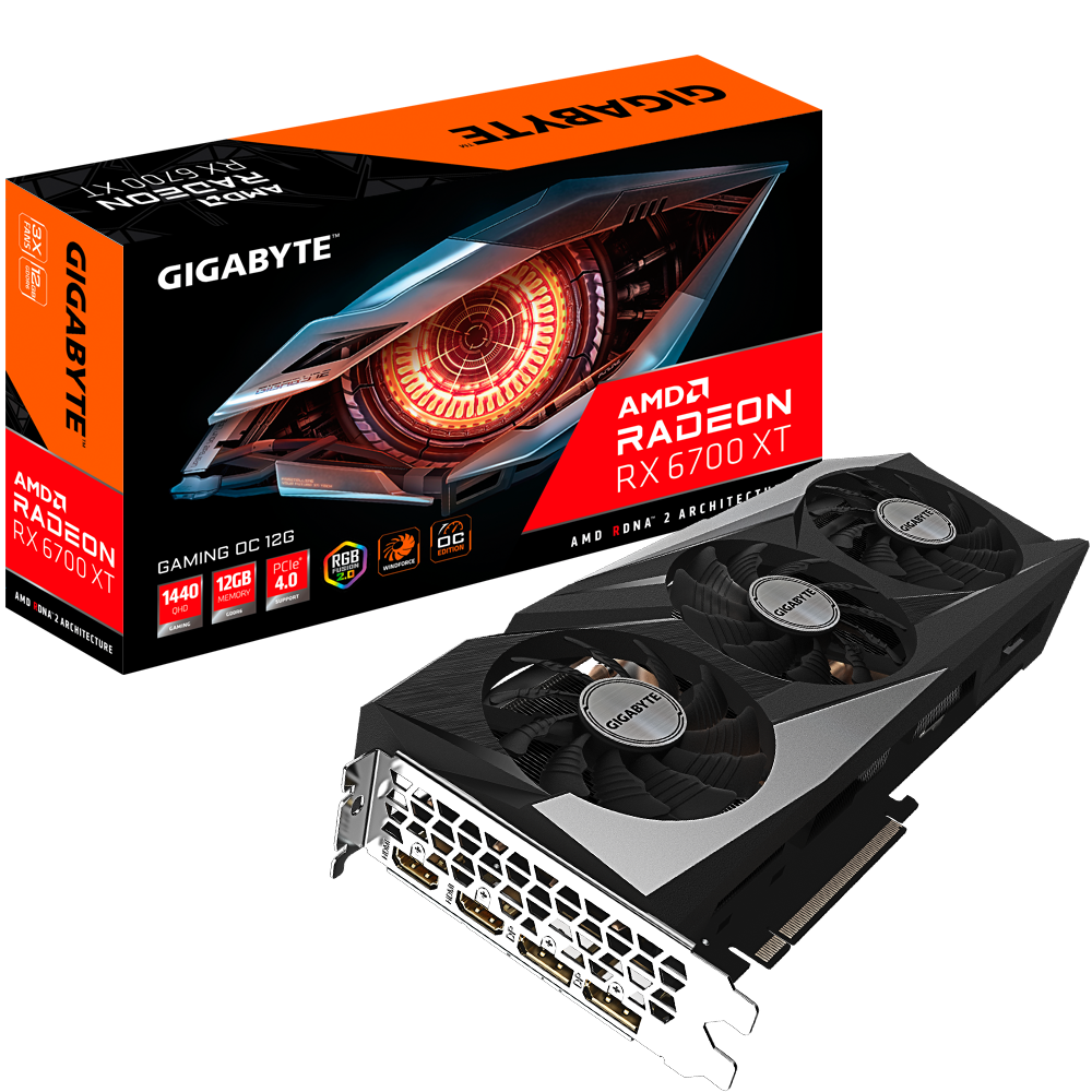 Radeon™ RX 6700 XT GAMING OC 12G