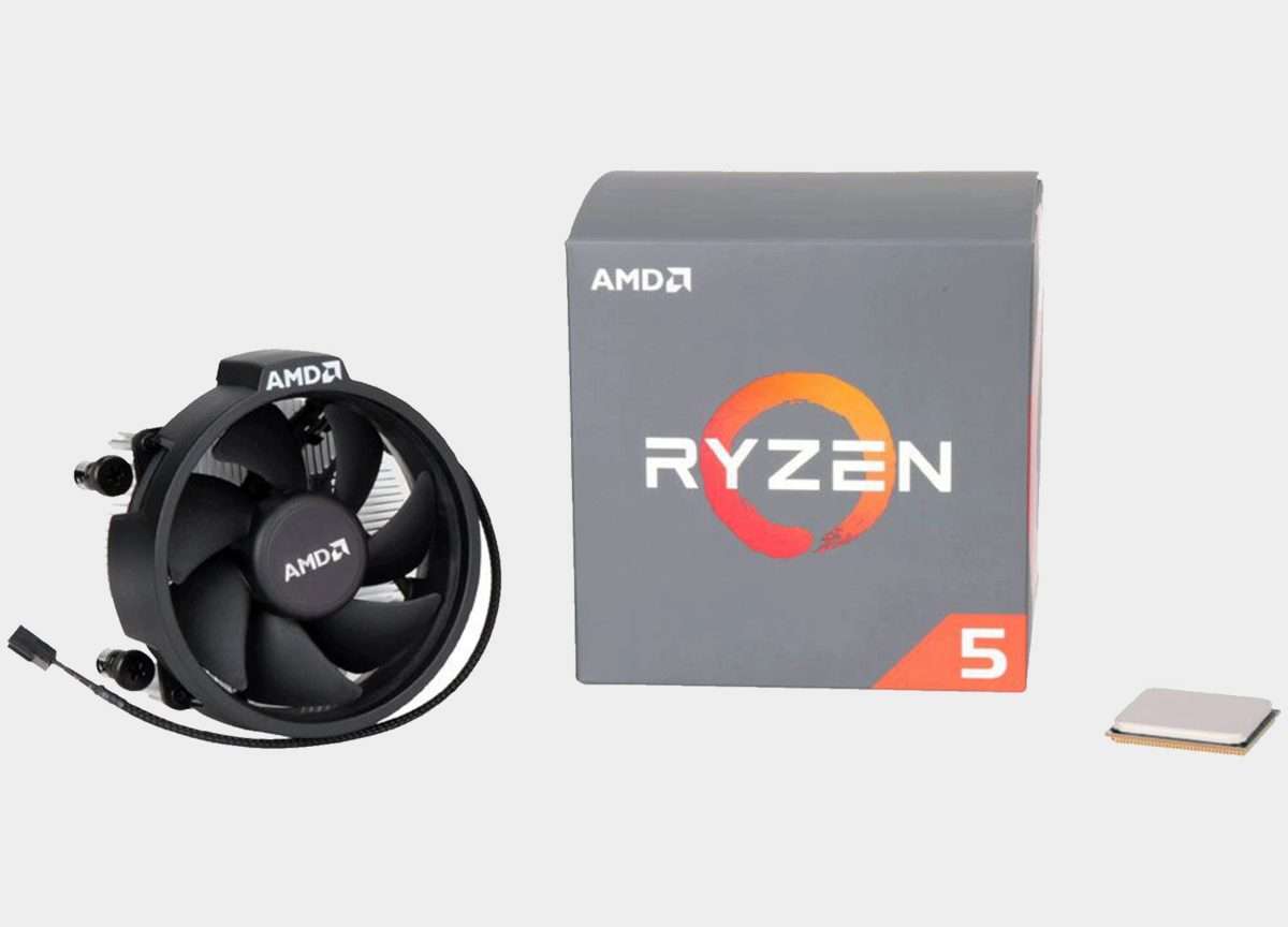 AMD Ryzen 5 2600X Processor with Wraith Spire Cooler - YD260XBCAFBOX