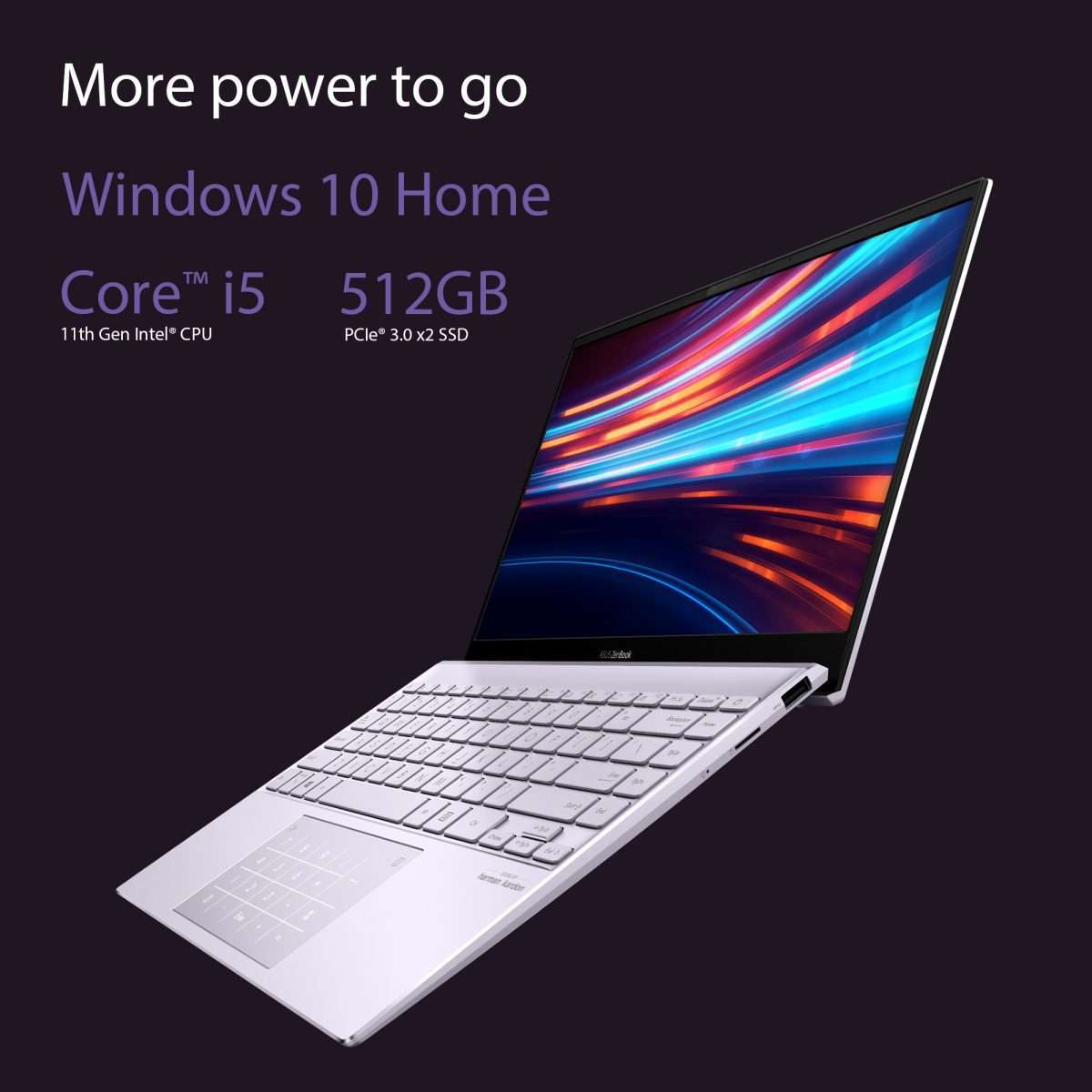 ASUS ZenBook 13 OLED, UX325EA-KG235T, Intel® Core™ i5-1135G7,8 GB DDR4, 512GB PCIe® 3.0 SSD, Intel Iris Xᵉ Graphics ,Windows 10,Pine Grey