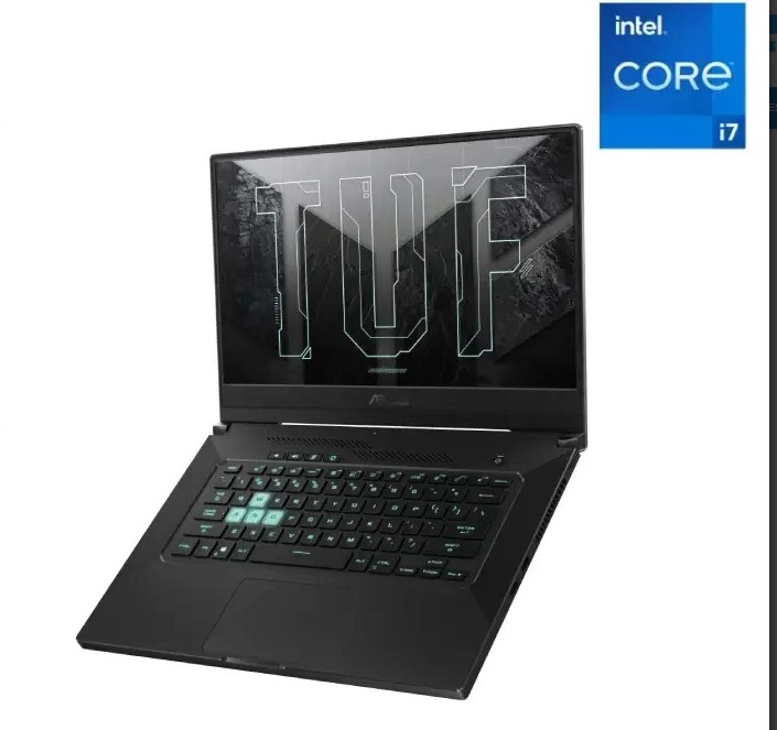ASUS TUF Dash F15 FX516PC-HN001T Gaming Laptop 15.6-inch 144Hz Intel Core i7 11370H 8GB DDR4, 512GB PCIe SSD RTX 3050 Win 10 Grey