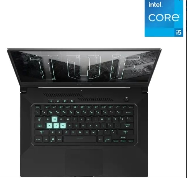 Asus TUF DASH 15 FX516PC-HN558T Gaming Laptop 15.6 Inch FHD 144Hz Intel Core i5 11300H  8GB DDR4, 512GB PCIe SSD, RTX3050 GDDR6 4GB Win 10 Eclipse Gray