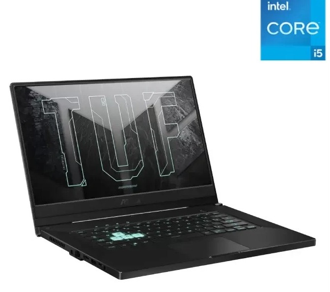 Asus TUF DASH 15 FX516PC-HN558T Gaming Laptop 15.6 Inch FHD 144Hz Intel Core i5 11300H  8GB DDR4, 512GB PCIe SSD, RTX3050 GDDR6 4GB Win 10 Eclipse Gray