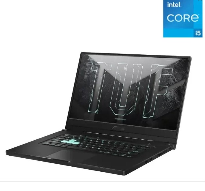 Asus TUF DASH 15 FX516PC-HN558T Gaming Laptop 15.6 Inch FHD 144Hz Intel Core i5 11300H  8GB DDR4, 512GB PCIe SSD, RTX3050 GDDR6 4GB Win 10 Eclipse Gray