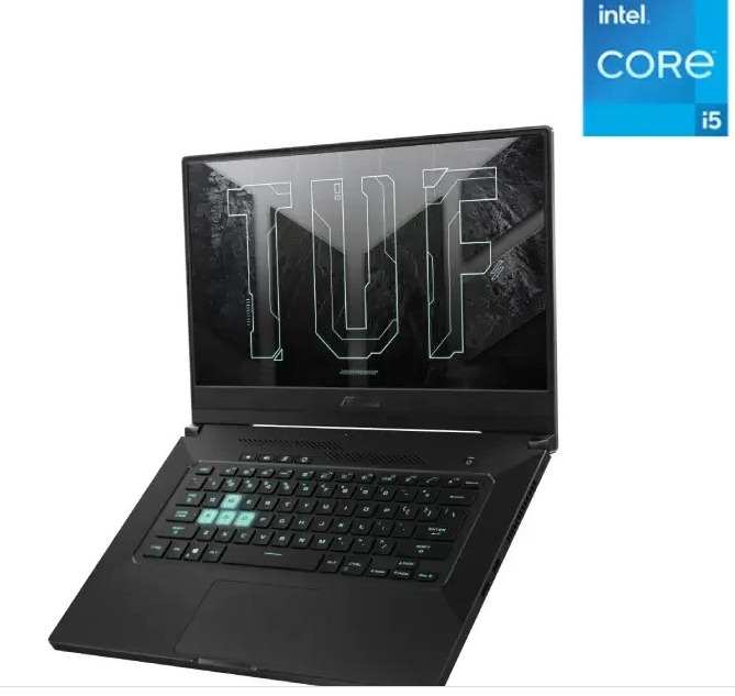 Asus TUF DASH 15 FX516PC-HN558T Gaming Laptop 15.6 Inch FHD 144Hz Intel Core i5 11300H  8GB DDR4, 512GB PCIe SSD, RTX3050 GDDR6 4GB Win 10 Eclipse Gray