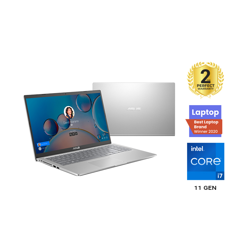 ASUS X515EP-BQ254T 15.6 Inch FHD 144Hz Intel Core™ i7-1165G7 -8GB DDR4 512GB PCIe SSD  Intel® UHD Graphics+ MX330 2G Win10 Transparent Silver