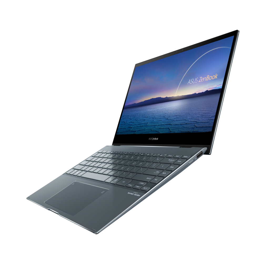 ZenBook Flip 13 OLED UX363EA-OLED007T-Intel® Core™ i7-1165G7-Intel® Iris Xe Graphics-13.3 FHD-RAM 16GB-1TB-Pine Grey