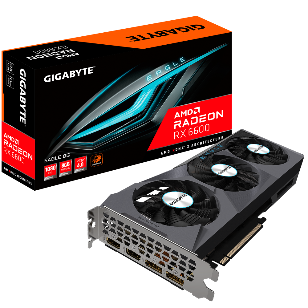 Radeon™ RX 6600 EAGLE 8G
