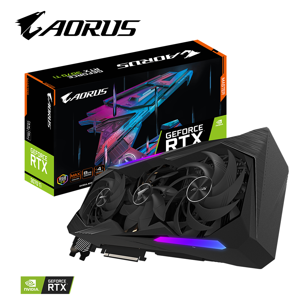 AORUS GeForce RTX™ 3070 Ti MASTER 8G