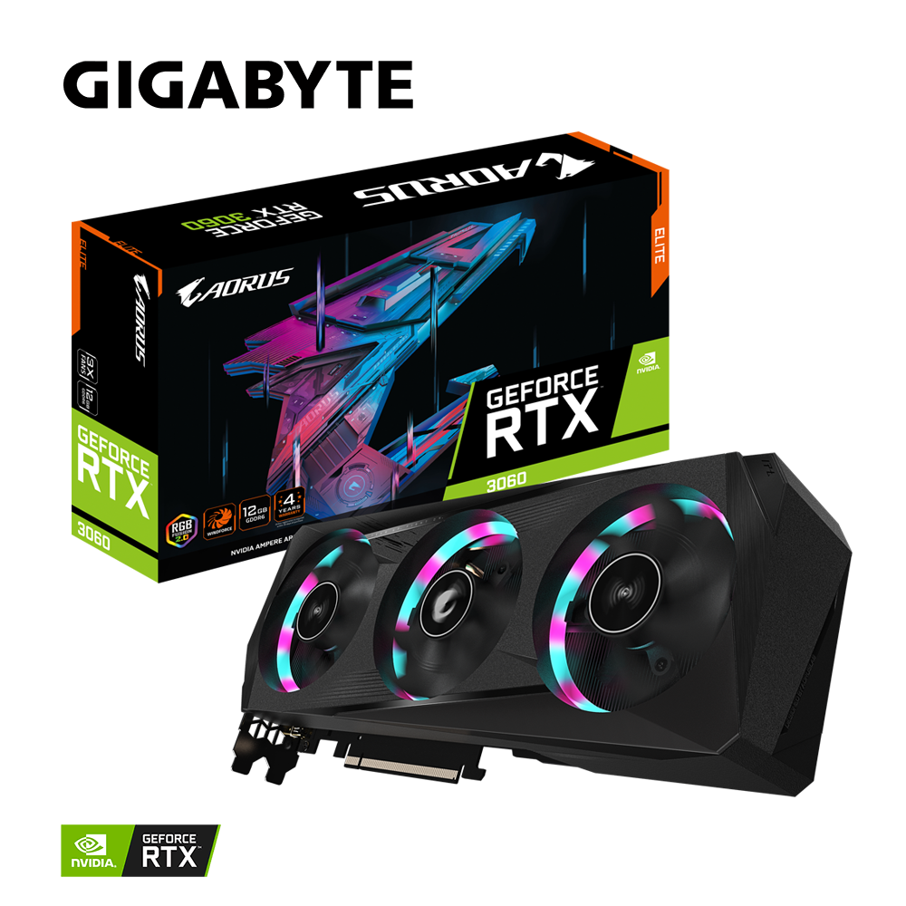 AORUS GeForce RTX™ 3060 ELITE 12G