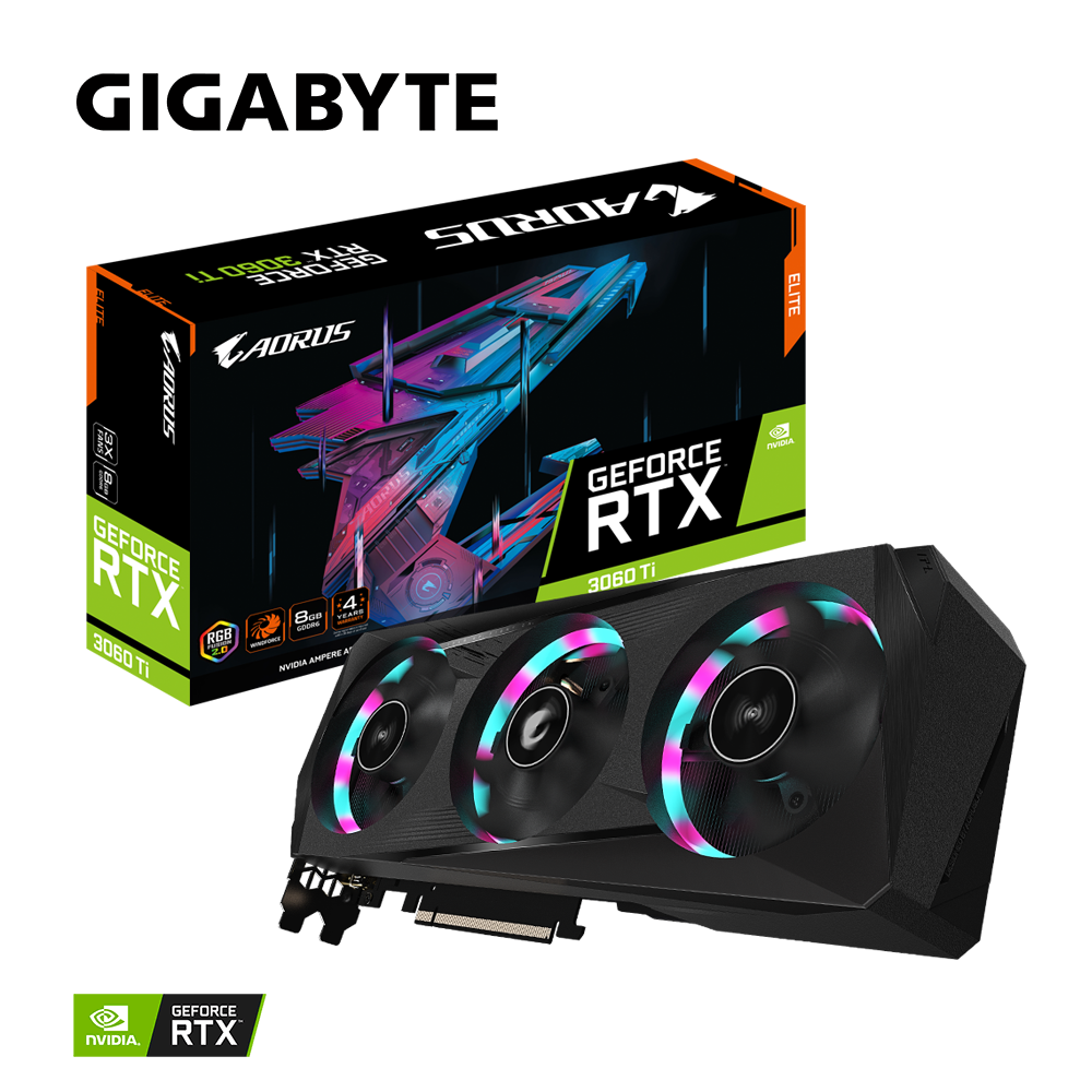 AORUS GeForce RTX™ 3060 Ti ELITE 8G