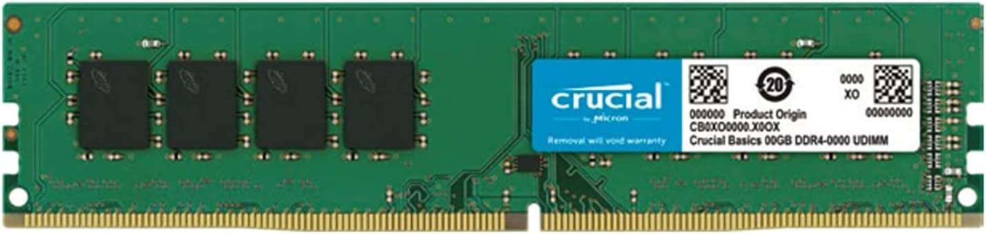 Crucial RAM CB8GU2666 8GB DDR4 2666 MHz DESKTOP Memory