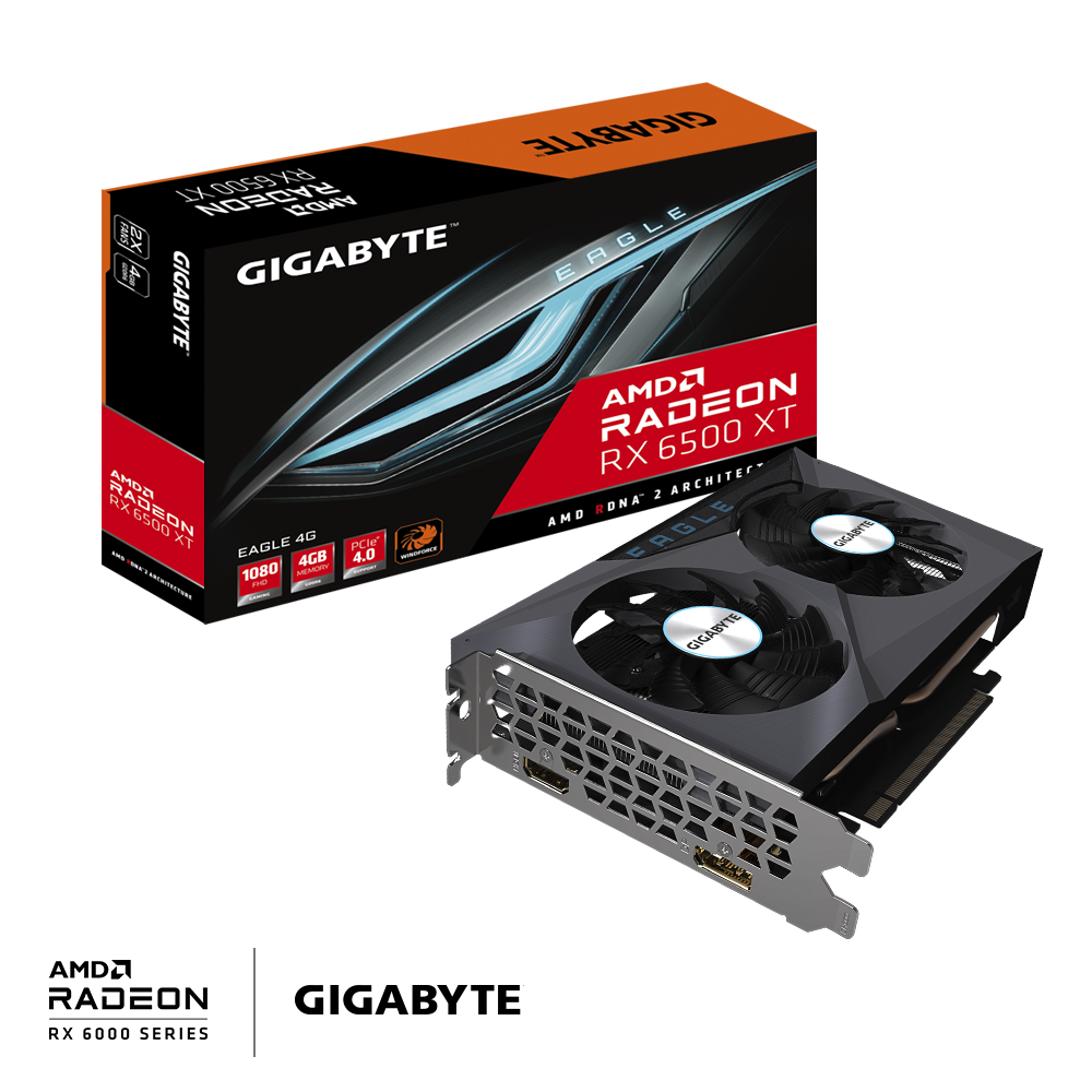 Radeon™ RX 6500 XT EAGLE 4G