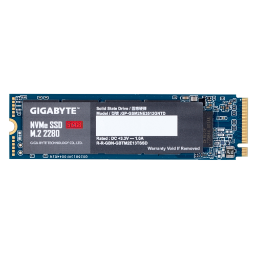 GIGABYTE NVMe SSD 512GB