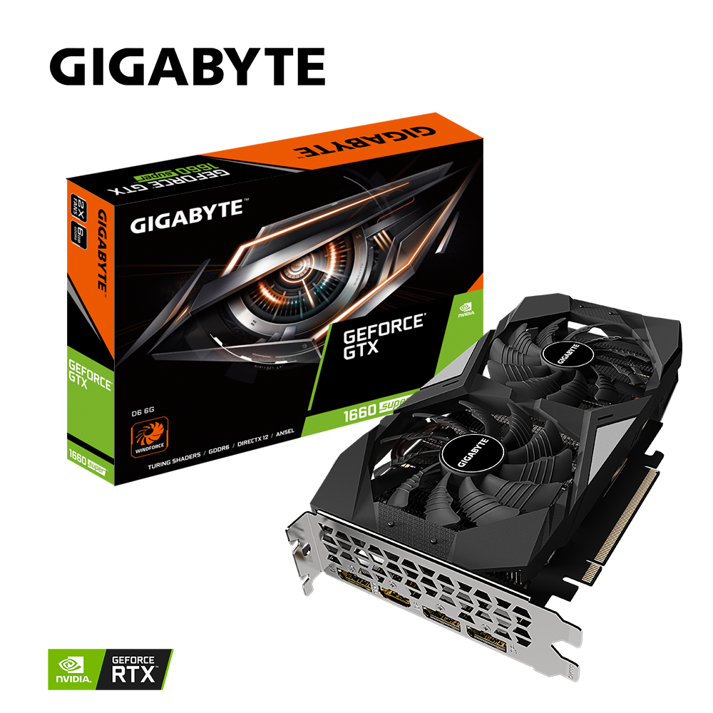 GeForce®GTX 1660 SUPER™ D6 6G