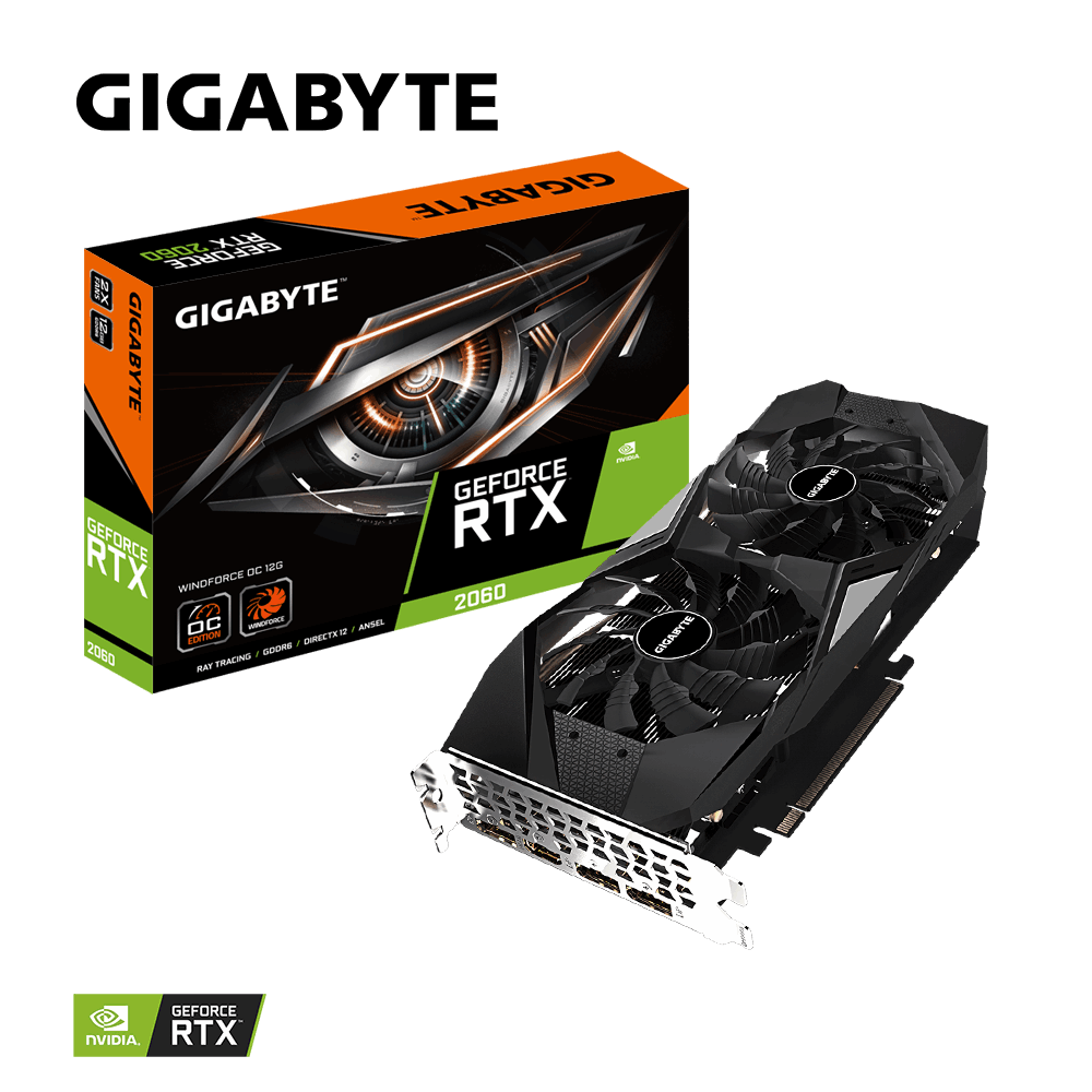 GeForce RTX™ 2060 WINDFORCE OC 12G