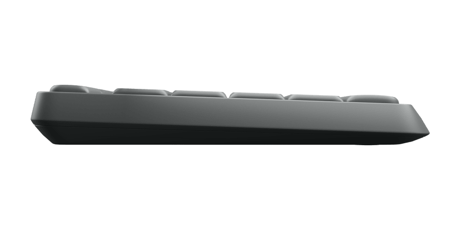 Logitech MK235 Wireless Keyboard and Mouse Combo for Windows, 2.4 GHz Wireless Unifying USB Receiver, 15 FN Keys, Long Battery Life, Compatible with PC, Laptop