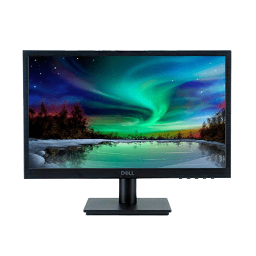 Dell 19 Monitor D1918H 18.5" (47 cm) 1366x768 at 60 Hz, Twisted Nematic, Anti-Glare, 1xHDMI (vr 1.4) & VGA and Tilt.