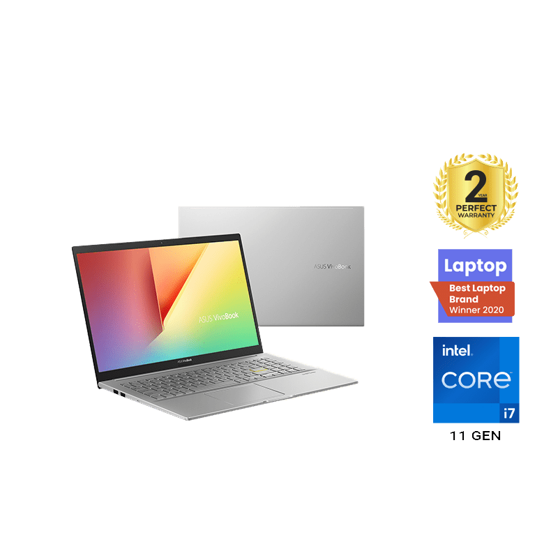 Asus VivoBook 14 K413EP-EK007T 14 Inch FHD 144Hz Intel Core I7-1165G7 8GB  DDR4 512GB PCIe SSD - NVIDIA GeForce MX330 Win.10 Transparent Silver