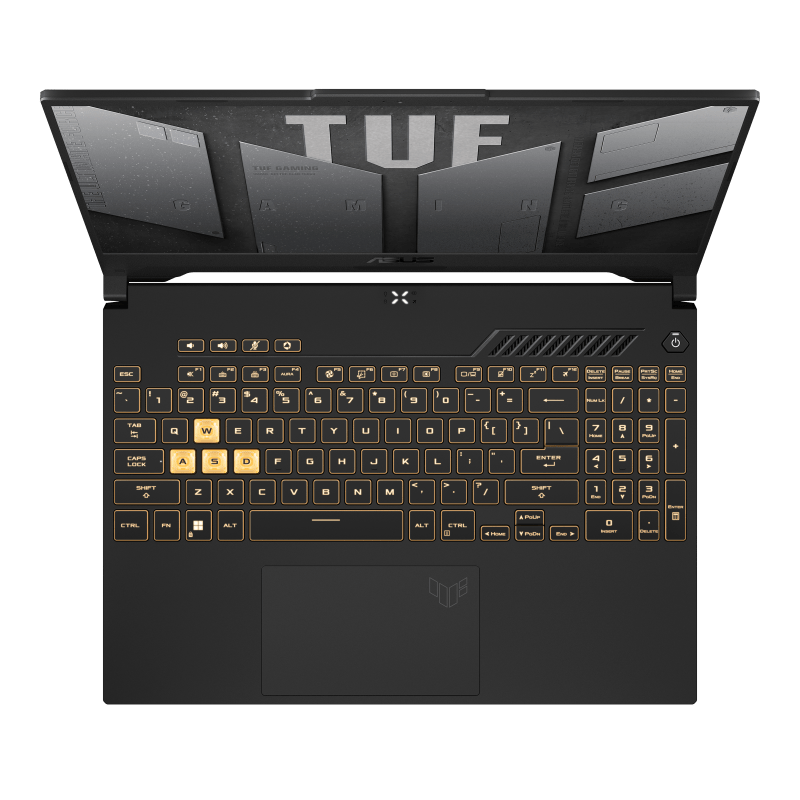 Asus Tuf Gaming F15 FX507ZC-HN003W Gaming Laptop 15.6 Inch FHD 144Hz Intel Core I7-12700H-16GB DDR5 Ram-512GB PCIe SSD RTX 3050 4GB Win.11 Mecha Grey