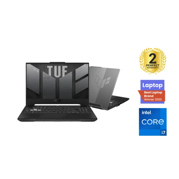 ASUS TUF F15 FX507ZM-HF012W Gaming Laptop, 15.6 Inch Full HD 300 Hz Intel  Core i7 12700H 16GB DDR5 1TB SSD PCIe GTX 3060 6GB GDDR6 Win 11 Mecha Grey