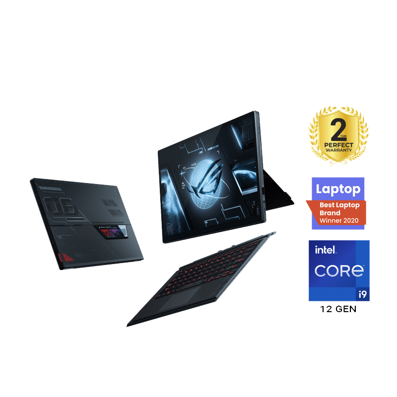 Asus ROG FLOW Z13 GZ301ZE-LC170W Laptop 13.4-inch FHD Intel Core™ i9 12900H 16GB DDR5 1TB PCIe SSD  GeForce RTX™ 3050 Ti 4 GB GDDR6 Win 11 Black