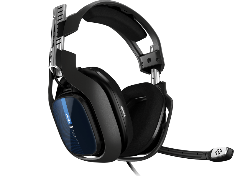 ASTRO Gaming A40 TR X-Edition Headset For Xbox Series X | S, Xbox One, PS5, PS4, PC, Mac, Nintendo Switch - Black/Blue