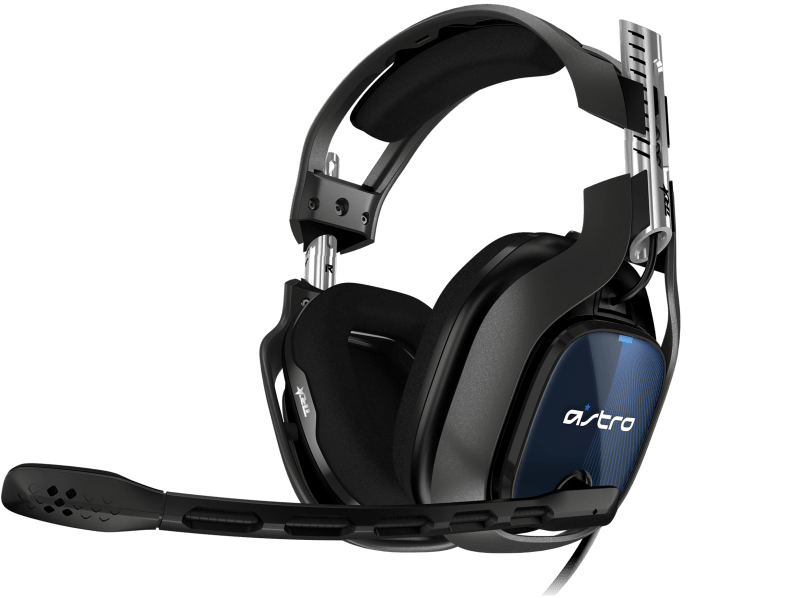 ASTRO Gaming A40 TR Gaming Headset w MixAmp Pro TR Gen 4 - Astro Audio V2 - Dolby Audio 7.1 Surround Sound - Swappable Mic - Game/Voice Balance Control for PS5, PS4, PC, Mac