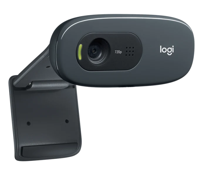 Logitech C270 Widescreen HD Webcam - Black