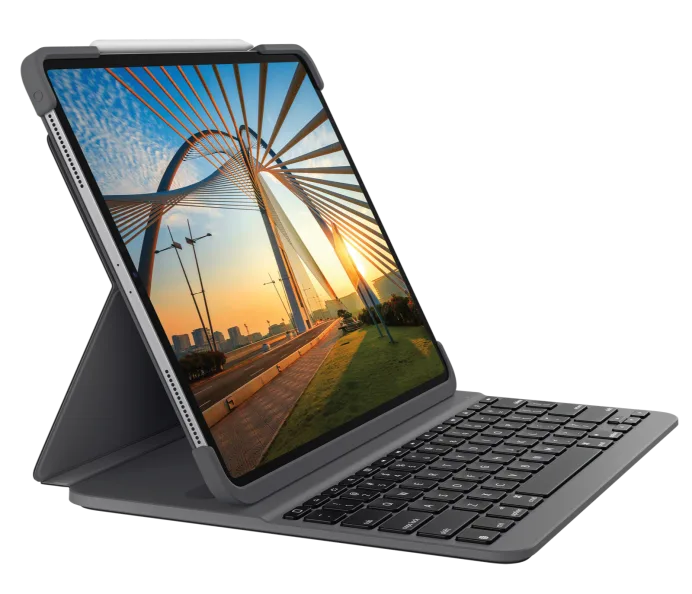 Logitech Slim Folio Pro Keyboard Case (Black)